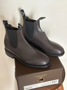 RM WILLIAMS Craftsman Slate Boots Sz 4G AU 6 6.5 7 6D 6.5D 7D EU 36.5 37 37.5 38 - Picture 1 of 17