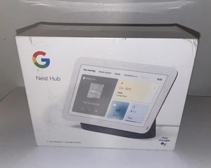 Google Nest Hub (2nd Gen.) Smart Display - Charcoal (GA01892-US) - Picture 1 of 3