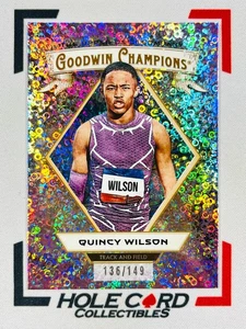 QUINCY WILSON 2025 Upper Deck Goodwin Champions #44 Pink Confetti 136/149 - Picture 1 of 2