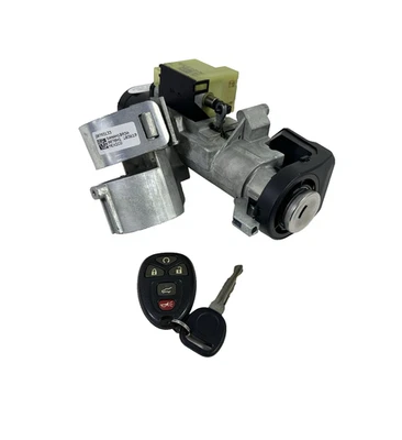 2008–2012 Buick Enclave Ignition Switch Lock Cylinder & Key OEM 22756010 - Image 1 of 4