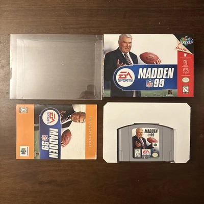 Madden NFL 99 (Nintendo 64 N64) Completo - Probado - Auténtico Foto 1 de 4