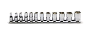 Koken 1/4" Square Surface Socket Rail Set (12 pieces) RS2410M/12 - Picture 1 of 3