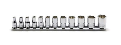 Koken 1/4" Square Surface Socket Rail Set (12 pieces) RS2410M/12 - Image 1 of 3