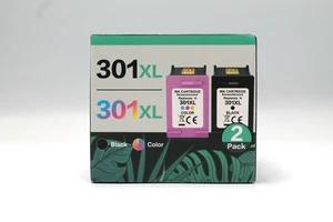 Cartucce Combo Pack Nero 301 XL e Tricolore per HP - BAISINECO | Nuove - Foto 1 di 2