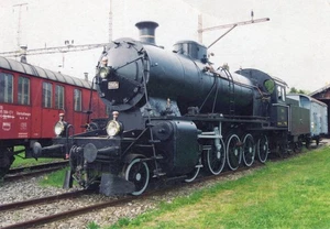 Eisenbahn Zug Eurovapor Sonderzug Betrieb C 5/6 8583 Sulgen RAR - Bild 1 von 2