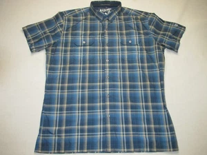 Camisa Kuhl Response para hombre * Cuadros azules * Grande * - Imagen 1 de 6
