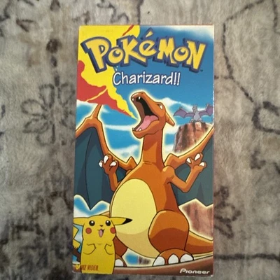 Pokemon Charizard!! (VHS) 1997, 1998 Viz Video Pioneer Nintendo - Image 1 of 2