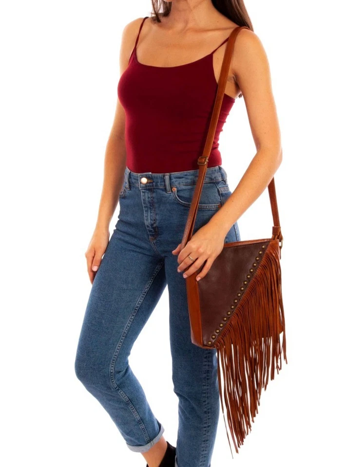 Scully Women's Fringe Crossbody Bag - B213
