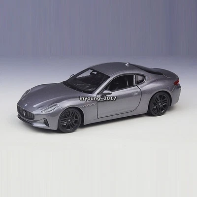 1/24 Maserati GT Folgore EV Model Toy Car Metal Diecast Alloy Toy Vehicle Gray - Image 1 of 4