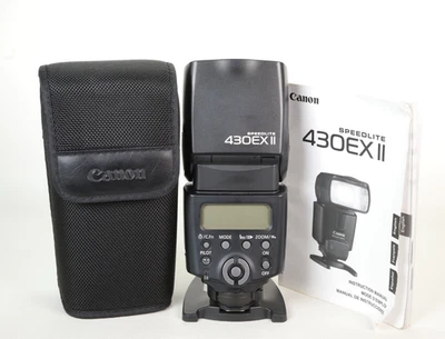Canon Speedlite 430EX II Shoe Mount Flash In Excellent Condition - image 1 of 4