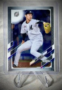 2021 Topps Chrome - Roki Sasaki - NPB Baseball RC #194 - LA Dodgers - Picture 1 of 5