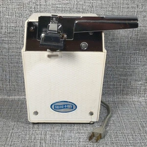 Vtg Swing-A-Way Electric Can Opener Model 4000 Mid-Century Tabletop Appliance - Picture 1 of 10