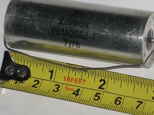 Condensador axial vintage IMB PL1A205J-1 2,0/50 V    - Imagen 1 de 2
