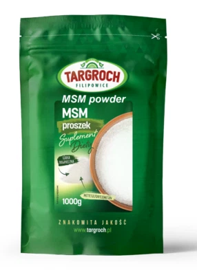 MSM Powder 250g 500g 1kg Natural Collagen proszek TARGROCH