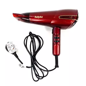 BaByliss Haartrockner 5560PU Ionic Elegance 2100 rot - Bild 1 von 8