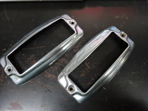 1947-48 Kaiser Taillight bezels (pair) - Picture 1 of 2