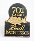 T191) Lindt Excellence 70% Cacao Coco Chocolate advertising enamel pin badge