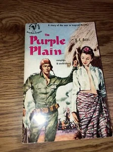 The Purple Plain H.E. Banks, Bantam Paperback 1950 War in tropical Burma - Bild 1 von 6