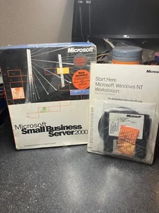 Microsoft Small Business Server 2000 Network Solution Rare Brand New & Sealed - Picture 1 of 4