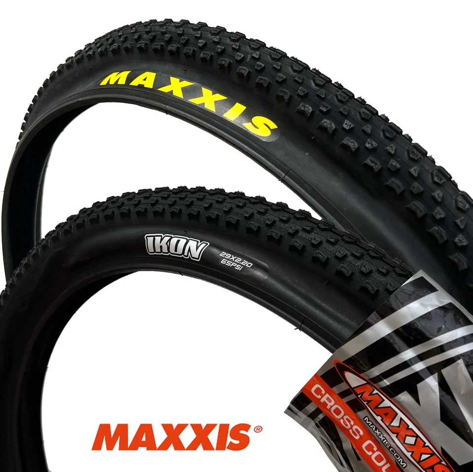 2 X MAXXIS IKON 29" x 2.20 Tyres Wirebead MTB Bike Bicycle 29" x 2.20 Tires - image 1 of 1