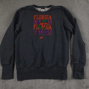 Florida Gators Sweater Youth XL Gray Pullover Nike Fleece Sweatshirt - Picture 1 of 10