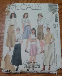 Modello Mccalls 9699 non tagliato taglia AX 4,6,8 - Foto 1 di 3