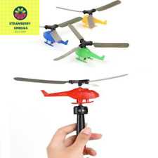 1/3/5Sets Bamboo Dragonfly Handle Pull Helicopter Children'S Outdoor Games Sport
