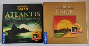 Siedler von Catan 10 Jahres Edition Sonderausgabe + Erweiterung Atlantis - Bild 1 von 19