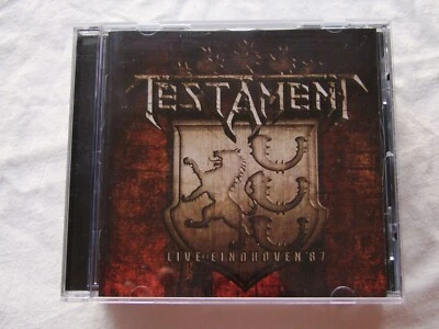 TESTAMENT-" LIVE AT EINDHOVEN ´87" CD 1ST PRESS 2009 - Bild 1 von 3