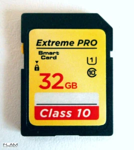 NEUF / NEW - Carte SD 32 Go / Gb - Class 10 Extreme Pro SD card - Foto 1 di 5