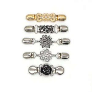 Stk Pullover Schal Clip Kragen Clips Shirts Kleider Pulloverclips für Fraue - Bild 1 von 7