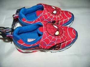 Ultimate Spider-Man Light-Up! Toddler Boy's Athletics Size 7 Red/Blue Color - Picture 1 of 5