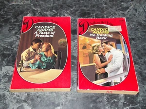 Silhouette Desire Candice Adams lot of 2 Contemporary Romance Paperbacks - Picture 1 of 1