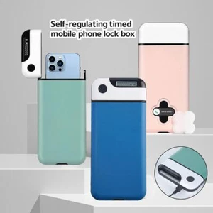 Portable Mobile Phone Timing Box Cell Phone Lock Timer AU Self-Control E1E9 - Zdjęcie 1 z 15