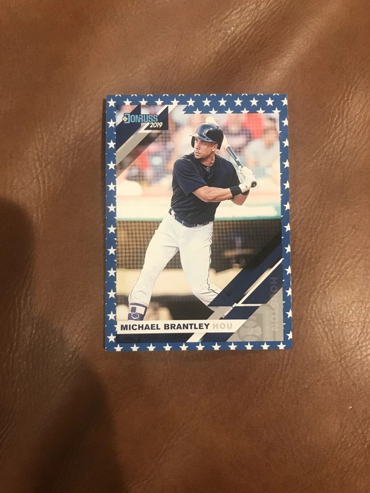2019 Donruss Independence Day #63 Michael Brantley - Image 1 of 1