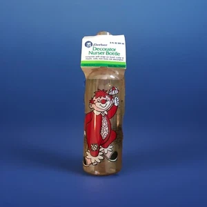 Vintage Baby Flasche Gerber Dekorateur Nurser 9oz 1988 Clown Zirkus Motiv - Bild 1 von 5