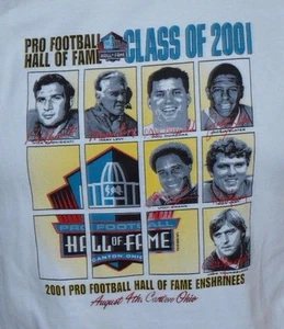 Pro Football HOF Class of 2001 NEW T-Shirt YOUTH XL (40) - Picture 1 of 5