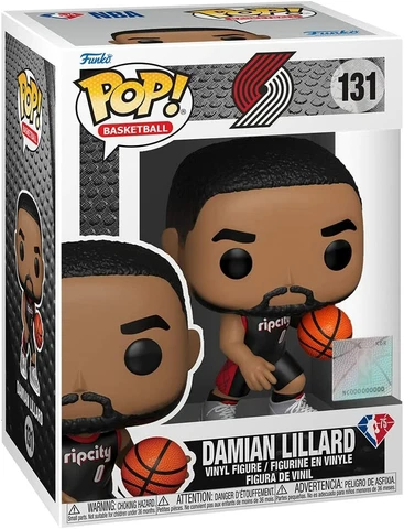 Damian Lillard Portland Trailblazers CE Basketball 131 Pop! Vinyl Figure Funko Cover