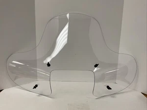 Quad Boss Universal Quick-Release ATV Windshield Clear / With Headlight Cutout - Picture 1 of 4