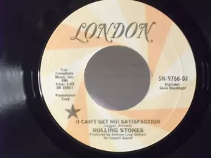 The Rolling Stones,Lond.9766-DJ"(ICan't Get No)Satisfaction"US,7"45,PROMO, M- - Picture 1 of 2