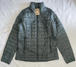 Patagonia Nano Puff Jacket Women's Size M NWT Nouveau Green - Picture 1 of 13