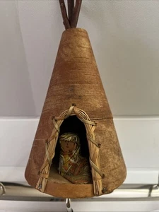 Birchbark Tepee Native American - Picture 1 of 6