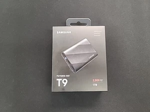SAMSUNG T9 Portable SSD 1TB, USB 3.2 Gen 2x2 External Solid State Drive, Seq. - Afbeelding 1 van 8