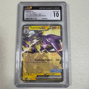 Pokemon 2025 Black Star Promos TOXTRICITY EX 215 CGC 10 GEM MINT - Bild 1 von 4
