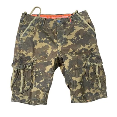Superdry Pantalón Corto Hombre Camo Slim Core Cargo Lite Relaxed Fit Mediano 32W Foto 1 de 4