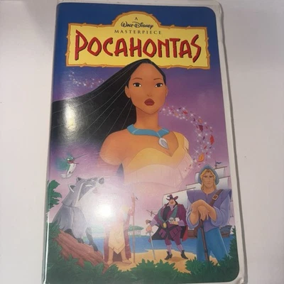 Pocahontas Walt Disney VHS 1996 Masterpiece Edition - Image 1 of 3
