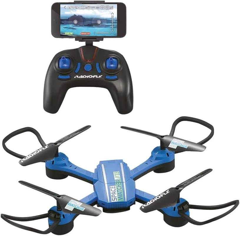 - RADIOFLY, Space Watcher // 33, Drone per Bambini Con Giroscopio, 8 Funzioni, 3 - Immagine 1 di 4