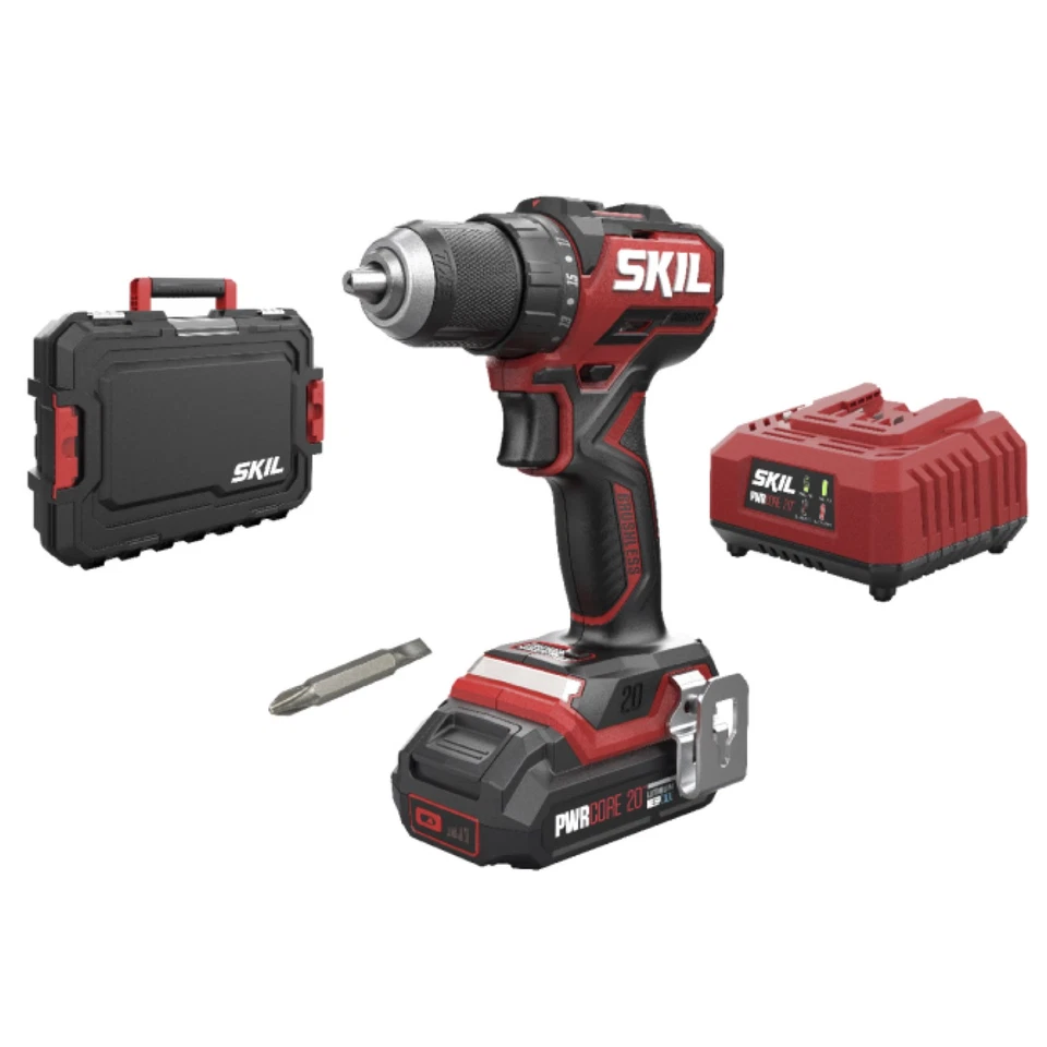 Perceuse visseuse sans fil Skil 20V 3065 GA (étui 1x2,0 Ah) - Photo 1/1