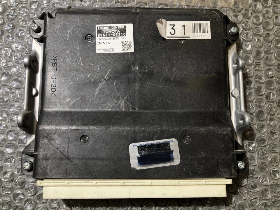 Módulo de control del motor Toyota Highlander 2009-2010 2,7 L ECM ECU OEM 89661-0E310 Foto 1 de 4