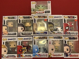 11 Funco Pop Collection with boxes (Marvel, Star Wars, Harry Potter) - Picture 1 of 7